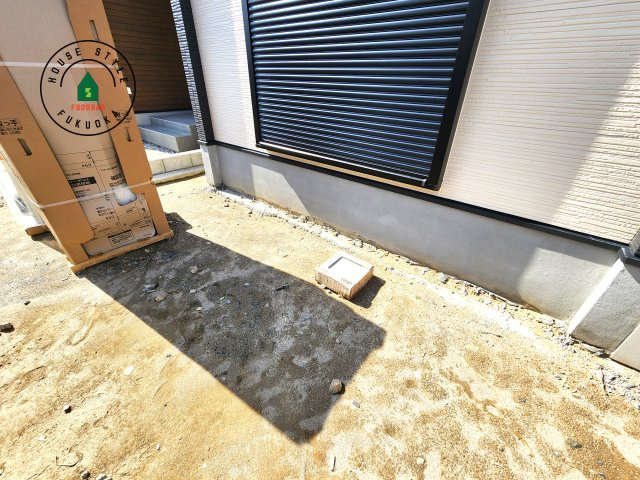 福岡市東区奈多1丁目第2-6棟（3号棟）の庭|お庭で自由な時間を過ごせます。