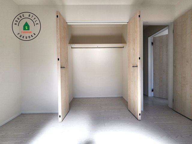 福岡市東区奈多1丁目第2-6棟（3号棟）の収納|大きなスペースがあり、収納には困りません。