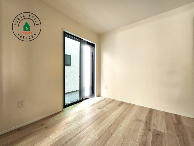 福岡市東区奈多1丁目第2-6棟（3号棟）の和室|将来的に、琉球畳を引きまして和室風にすることも可能です。