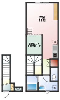 【間取り】 | コンフォート　ワン