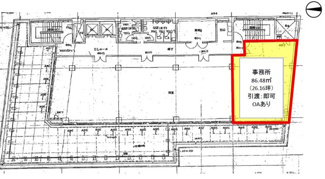 【間取り】 | 北浜山本ビル | 北浜山本ビル