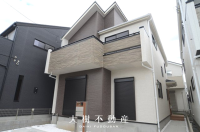 【外観】 | 座間市四ツ谷　新築戸建て　全5棟【仲介手数料無料】 | 海老名市を中心に地域密着で営業♪不動産のことなら「大樹不動産」へ