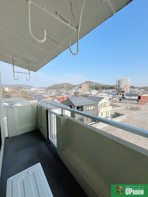 グランドール犬山のバルコニー