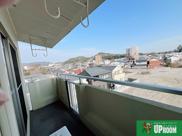 グランドール犬山のバルコニー