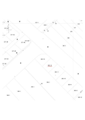平生町大字平生村の土地1の土地図