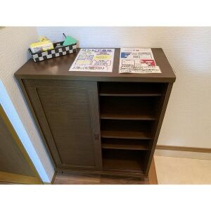 リンピア魚住の玄関