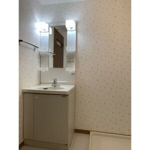 リンピア魚住の洗面所