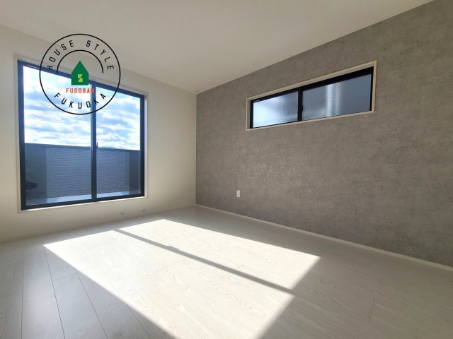 福岡市東区奈多1丁目第2-6棟（5号棟）の内観：施工例|主寝室には収納力に優れたクローゼットがありますので、お部屋もすっきり片付きます。