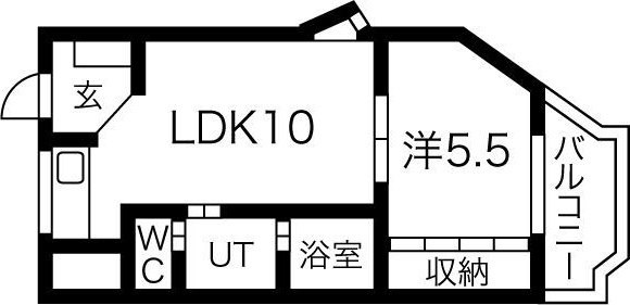 Bustle岐阜羽島の間取り
