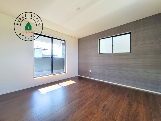 福岡市東区奈多1丁目第2-6棟（6号棟）の内観：施工例|主寝室には収納力に優れたクローゼットがありますので、お部屋もすっきり片付きます。