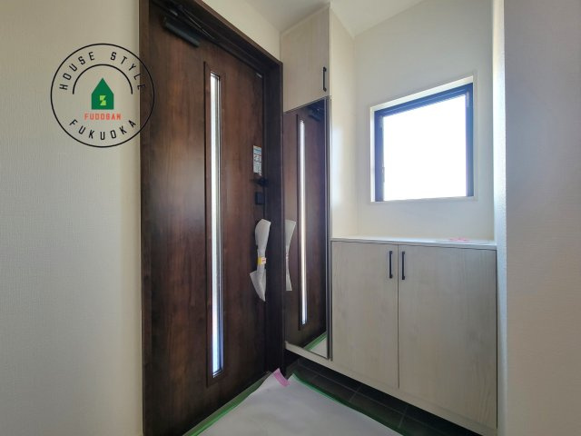 福岡市東区奈多1丁目第2-6棟（6号棟）の防犯設備|二重ロックでしっかり防犯対策ができます。