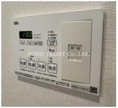 エル・セレーノ大阪天神橋の浴室|浴室乾燥機です