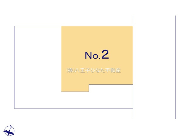 『八王子市新築戸建て』八王子市子安町1-51-1【仲介手数料無料】の区画図|～仲介手数料無料☆八王子ひなた不動産～　八王子市子安町　新築戸建て