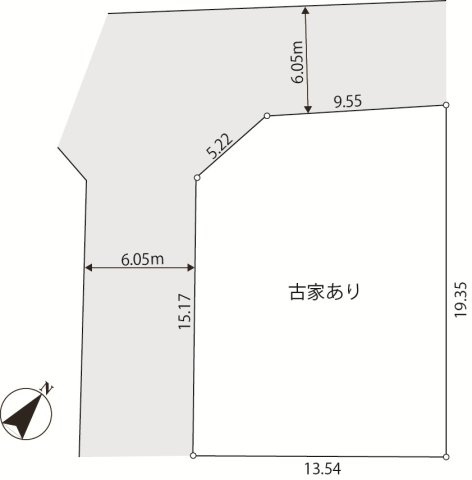 平群町緑ケ丘土地(更地渡)の画像