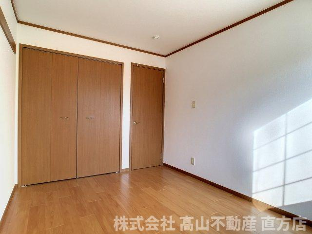 アメニティの寝室