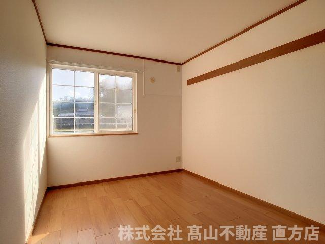 アメニティの寝室