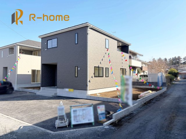 水戸市千波町第15　新築戸建て　3号棟の外観|ご予約を頂ければ、『平日』はもちろん『早朝』や『夜間』もご見学可能です♪お気軽にお申し付けください♪