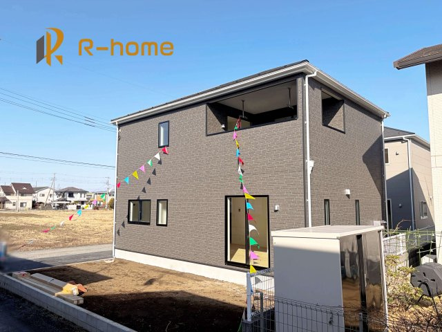 水戸市千波町第15　新築戸建て　3号棟の外観|建物完成いたしました！ご予約で『平日』や『夕方』などでもご見学可能です！