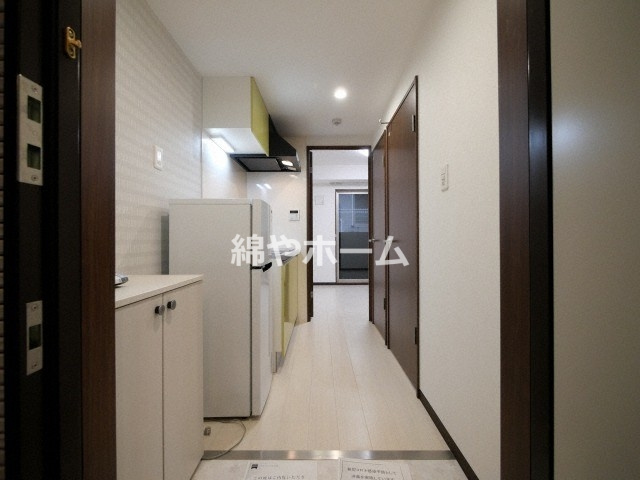 グランパシフィック桜川WESTの玄関|ゆったりとした玄関です