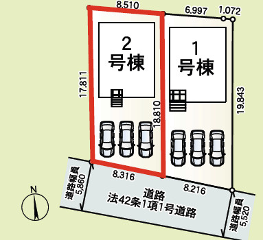 【区画図】 | 前橋市茂木町第5
