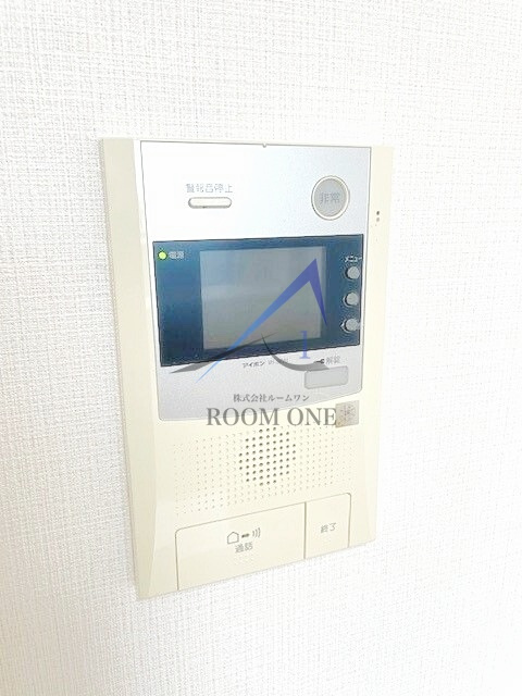 アソシエール糀谷のセキュリティ|モニター付きインターホンです。