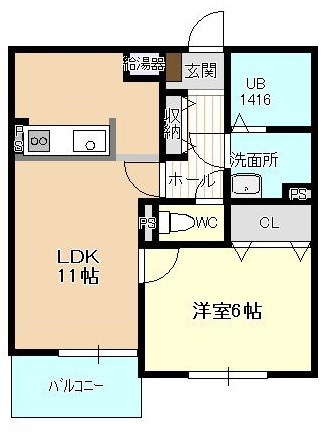 サンクラートの間取り