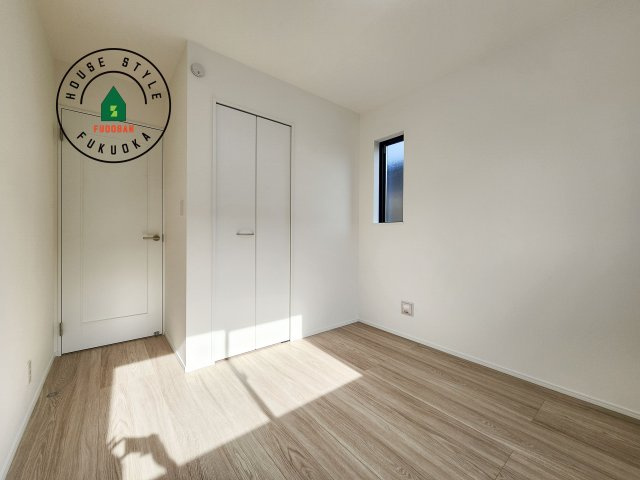 福岡市西区泉3丁目第1-2棟（A号棟)の内観：施工例|将来的に、琉球畳を引きまして和室風にすることも可能です。