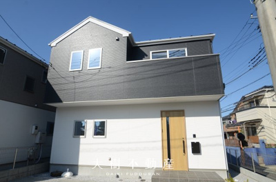 【外観】 | 座間市南栗原6丁目　新築戸建て　全２棟【仲介手数料無料】 | 建物完成しました！！内見可能です♪