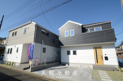【外観】 | 座間市南栗原6丁目　新築戸建て　全２棟【仲介手数料無料】 | □■当社なら諸費用を最大限削減できます■□