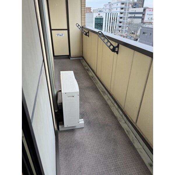 ルームⅠフジハイツ　名古屋市賃貸　仲介手数料無料のバルコニー