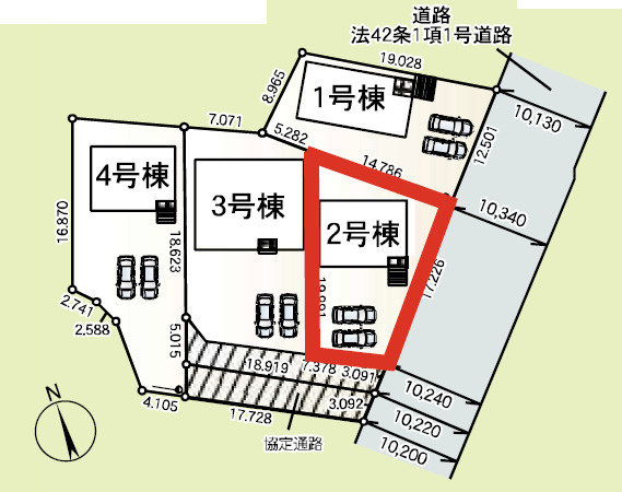 【区画図】 | 前橋市河原浜町第3