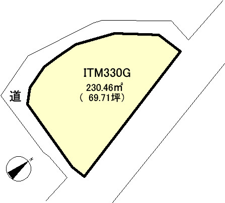 伊東市　富戸の土地図