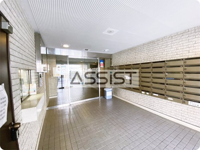 ライオンズマンション方南町駅前のエントランス