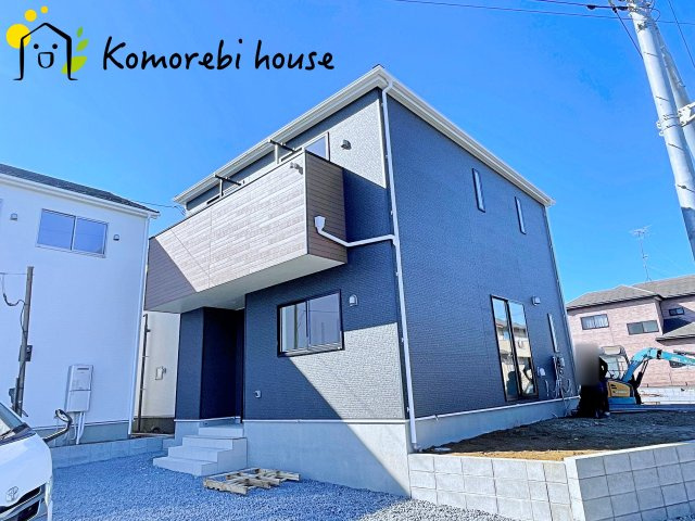 鴻巣市筑波　第5　新築一戸建て　クレイドルガーデン　04の外観|26.1.23撮影済み