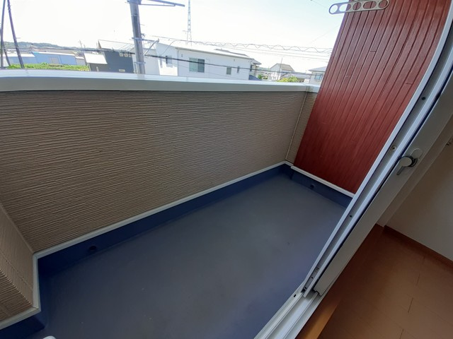 ウエストヒルズのバルコニー