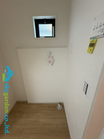 綾瀬市寺尾本町1期　新築戸建　全2棟1号棟のランドリースペース