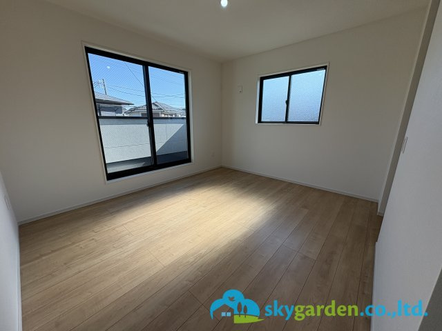 綾瀬市寺尾本町1期　新築戸建　全2棟1号棟の寝室|ゆとりの広さです