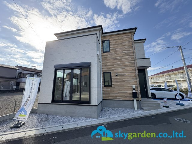 綾瀬市寺尾本町1期　新築戸建　全2棟1号棟の外観|日照・開放感良好