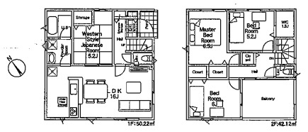 鴻巣市筑波　第5　新築一戸建て　クレイドルガーデン　05の区画図|5号棟
