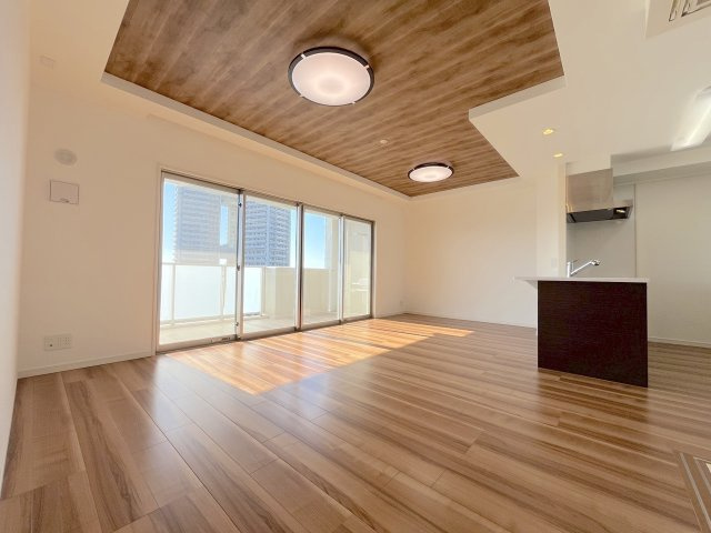 オーヴィジョン照葉アクアテラスの居間・リビング