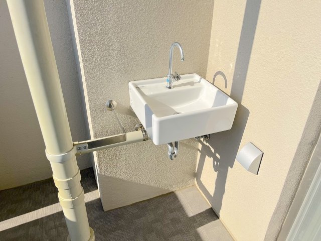 オーヴィジョン照葉アクアテラスのバルコニー