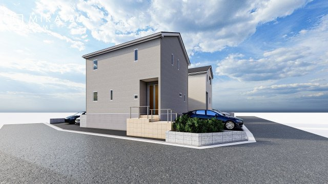 【完成予想図】 | 暮らしやすさを考えたプランで快適な現地ロケーションを実現。安らぎに満たされる、ゆとりのある日々を過ごせます♪