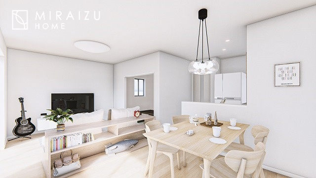 【完成予想図】 | 暮らしやすさを考えたプランで快適な現地ロケーションを実現。安らぎに満たされる、ゆとりのある日々を過ごせます♪