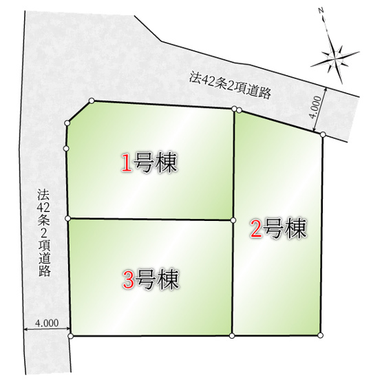 【区画図】 | ご家族様のプライベート空間が確保できる素敵な間取りです。また敷地ゆったりですので、おうち時間を楽しむのにもぴったりですね♪
