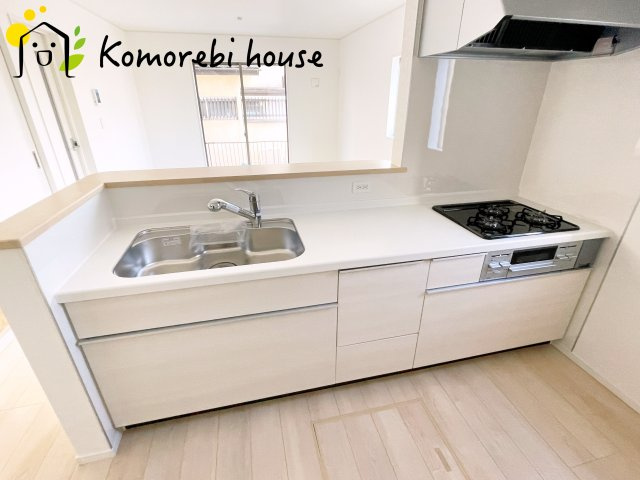 鴻巣市筑波　第5　新築一戸建て　クレイドルガーデン　06のキッチン|26.1.30　撮影済み