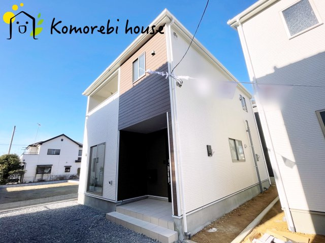 鴻巣市筑波　第5　新築一戸建て　クレイドルガーデン　06の外観|12/25　撮影