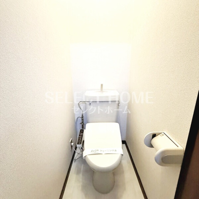【トイレ】 | ハイツ浅井 | ゆったりとした空間のトイレです