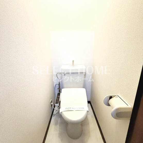 【トイレ】 | ハイツ浅井 | ゆったりとした空間のトイレです