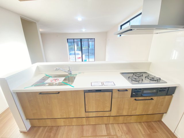 『八王子市新築戸建て』八王子市上柚木691-3【仲介手数料無料】　３期のキッチン|～仲介手数料無料☆八王子ひなた不動産～　八王子市上柚木　新築戸建て