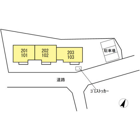 【区画図】 | サニーフラット